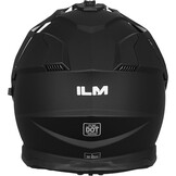 Motorhelm Dual Sport Adventure Matzwart Maat M | DOT FMVSS-218 | Dubbel vizier Pinlock 30 compatibel zonnevizier