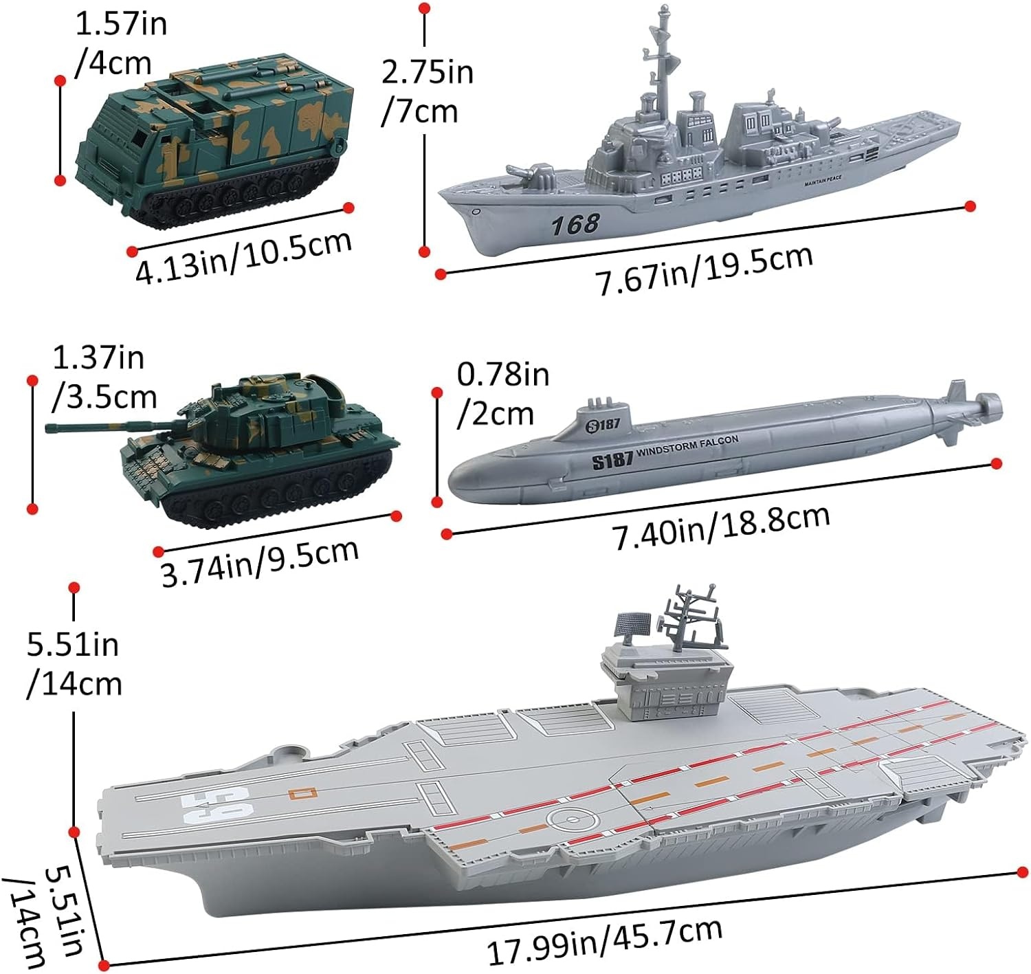 deAO Aircraft Carrier, Scale Model Toy, Fighter Planes, Warships, Military Vehicles, Slaughter Ship