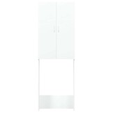 vidaXL Wasmachinekast 64x25,5x190 cm wit