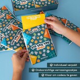 BONNYCO Tic Tac Toe van Jungle Dieren Party Bag Vullers voor Kinderen Unisex Pack 16. Kinderfeest Vullers, Kinderfeestcadeaus. Kant-en-klare Feesttasje, Pinata Filler Prijzen, Kinderfeestgunsten