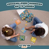 BONNYCO Tic Tac Toe van Jungle Dieren Party Bag Vullers voor Kinderen Unisex Pack 16. Kinderfeest Vullers, Kinderfeestcadeaus. Kant-en-klare Feesttasje, Pinata Filler Prijzen, Kinderfeestgunsten