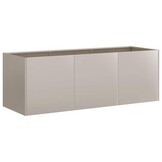 Roestige Plantenbak Staal 120x40x40 cm - 29% Korting