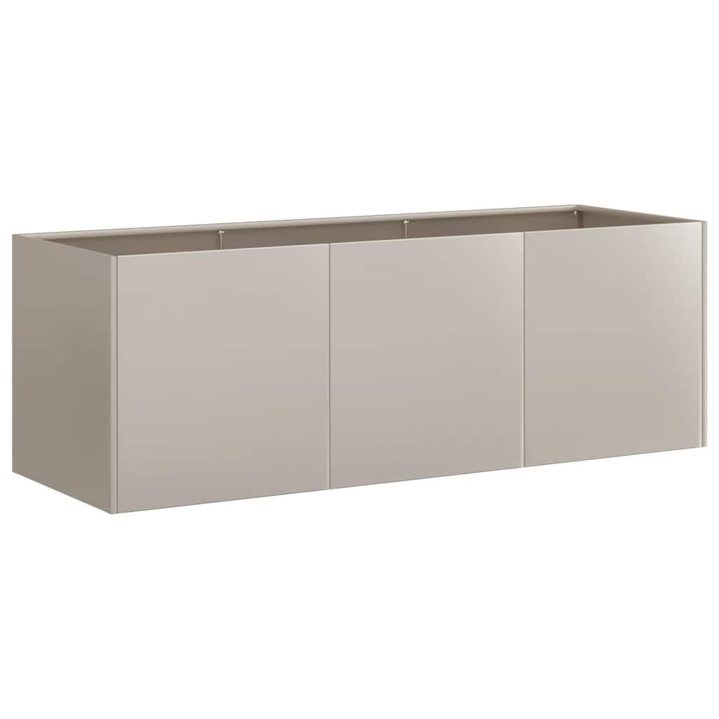 Roestige Plantenbak Staal 120x40x40 cm - 29% Korting