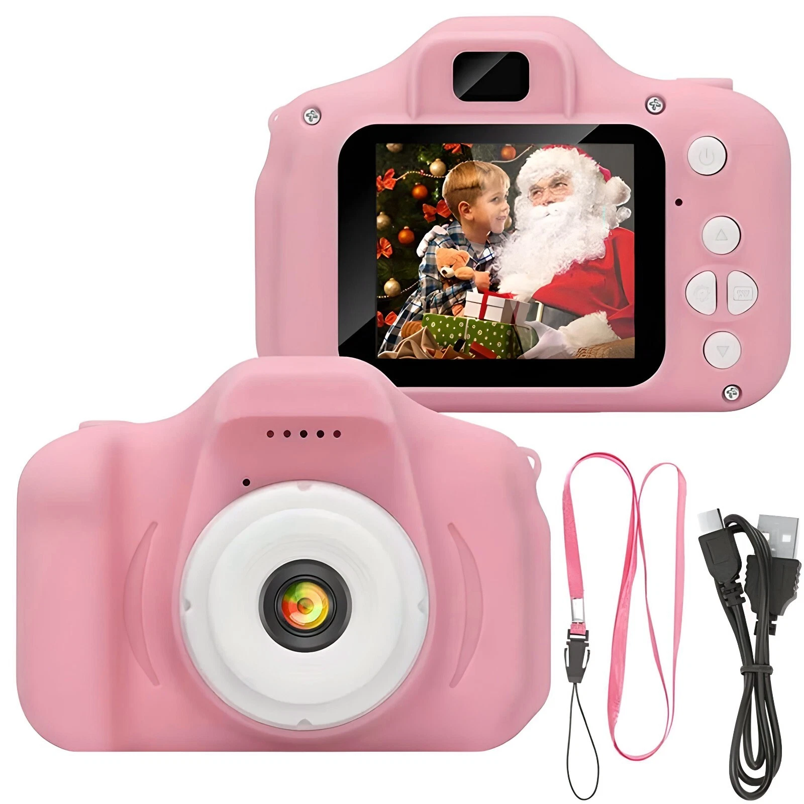 Kindercamera HD 1080P Roze - 32% Korting