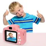 Kindercamera HD 1080P Roze - 32% Korting