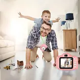 Kindercamera HD 1080P Roze - 32% Korting