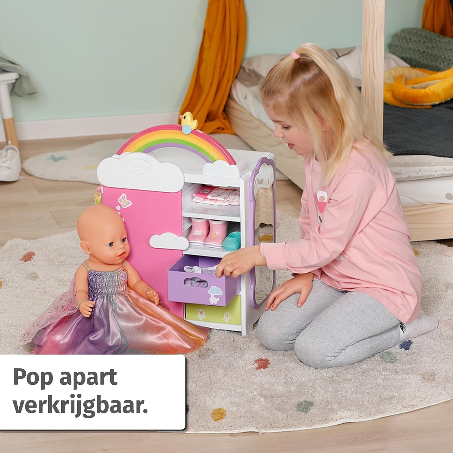 BABY born Regenboog Poppenkast - 34% Korting