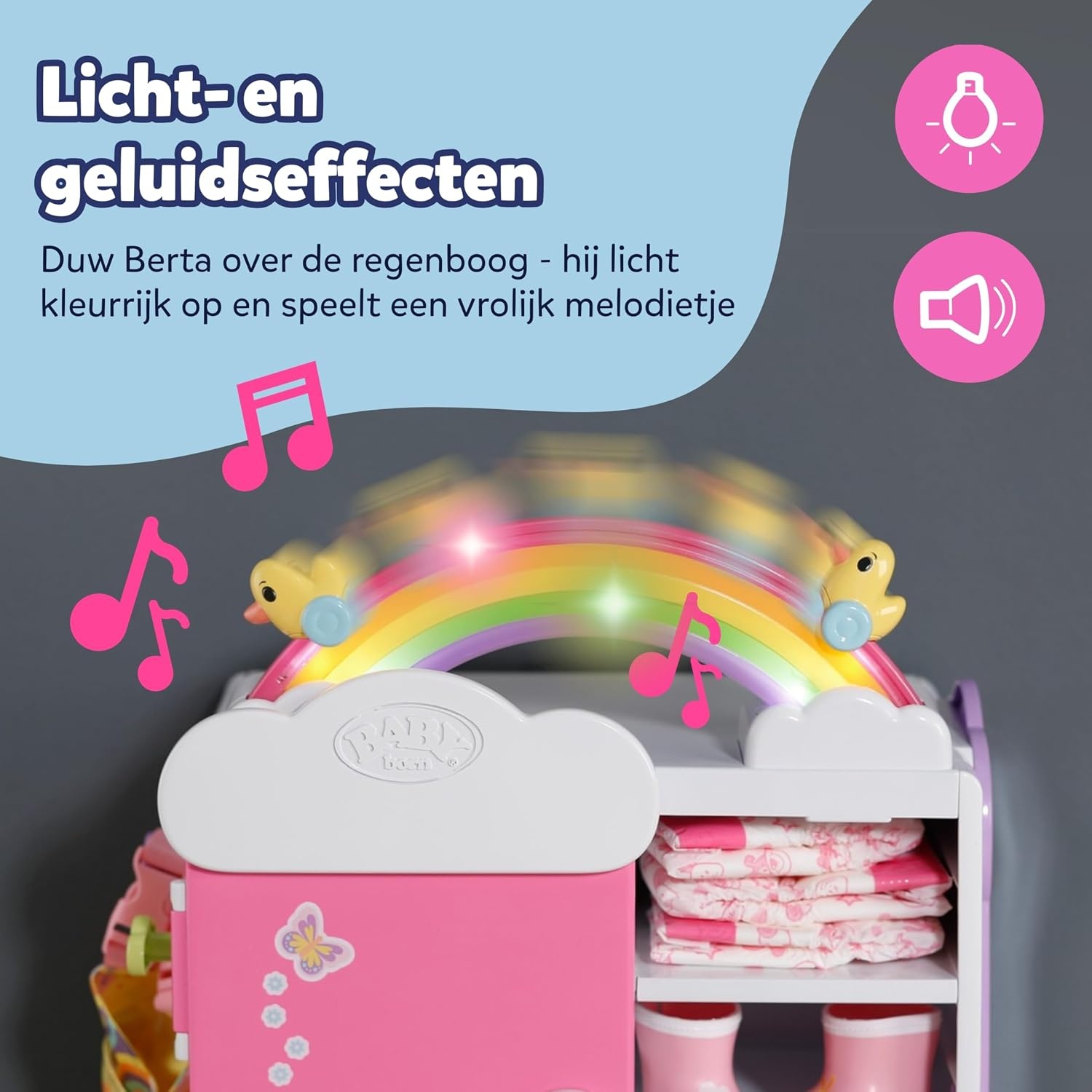 BABY born Regenboog Poppenkast - 34% Korting