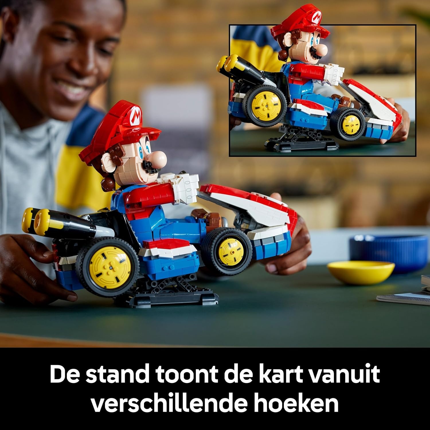 LEGO Mario Kart Mario & Standaardkart Bouwset - 30% Korting