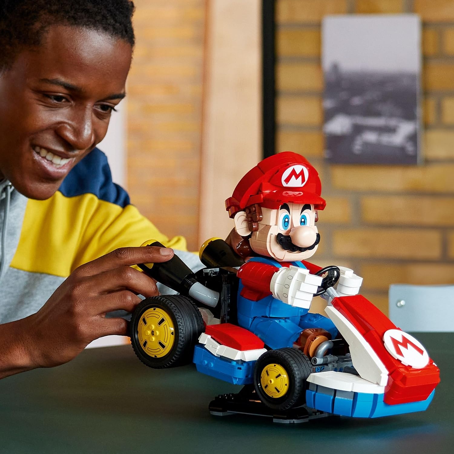LEGO Mario Kart Mario & Standaardkart Bouwset - 30% Korting
