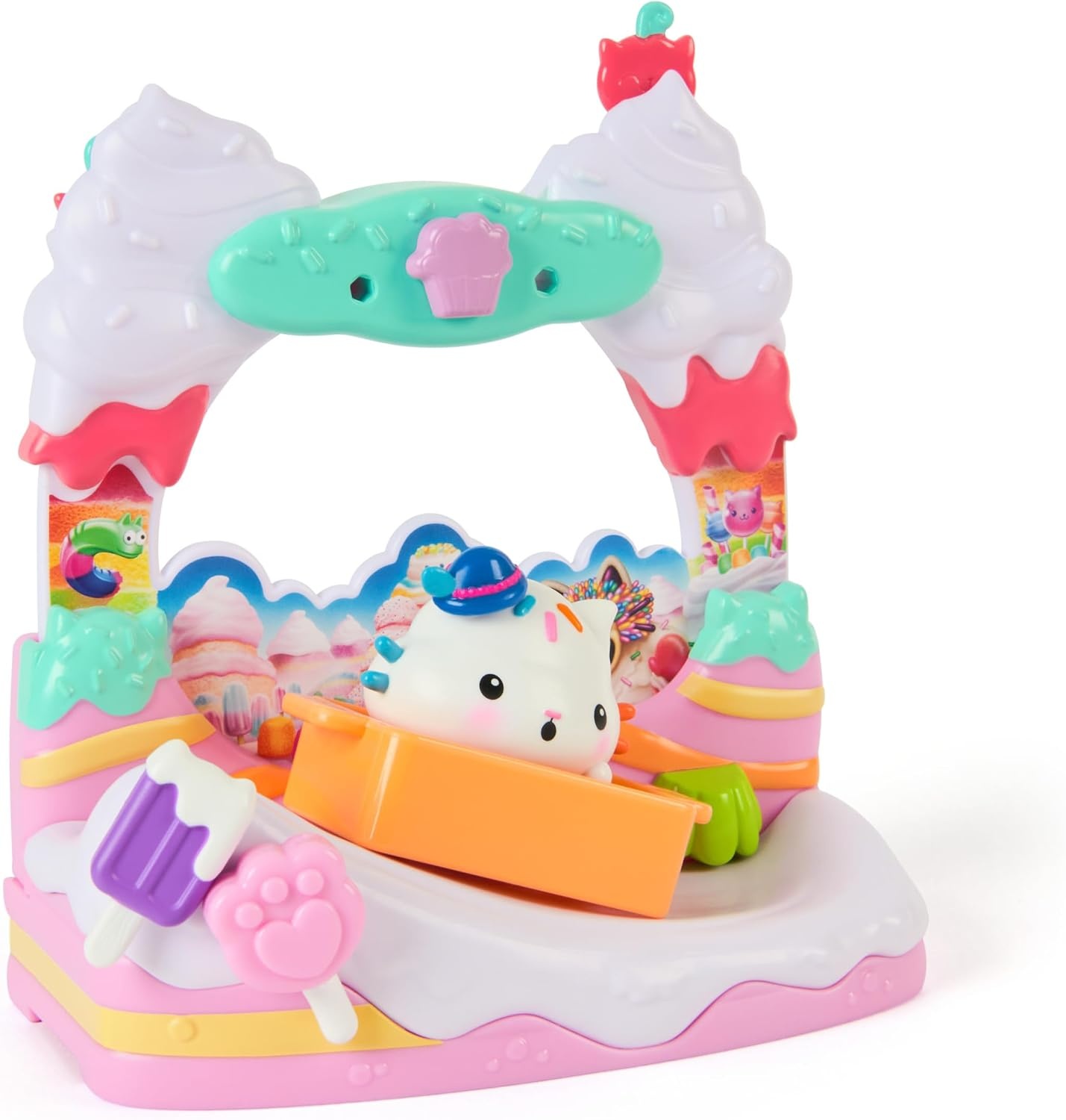 Gabby's Poppenhuis Speelset: Cakey Kat Zoet Balkon - 34% Korting!