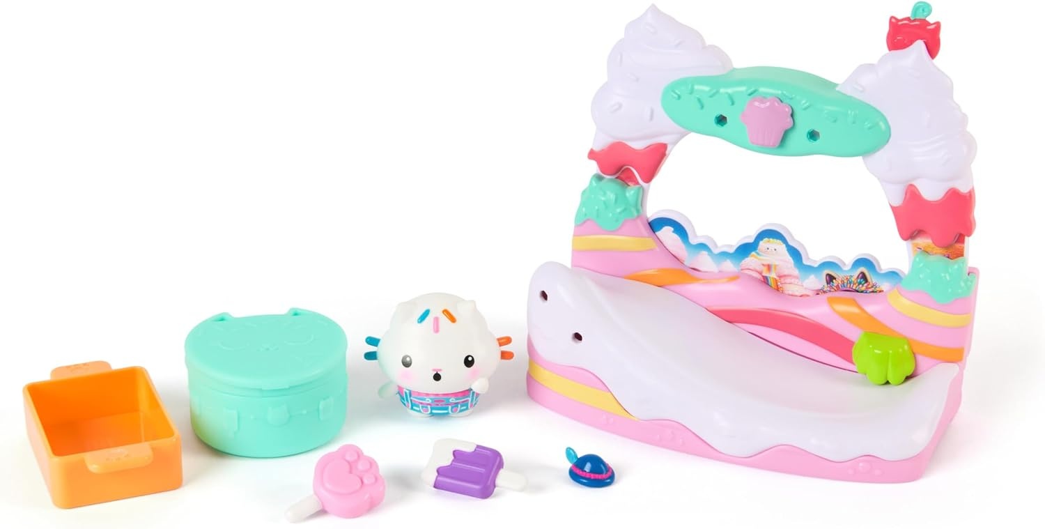 Gabby's Poppenhuis Speelset: Cakey Kat Zoet Balkon - 34% Korting!