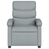 Lichtgrijze Verstelbare Fauteuil van Stof - 41% Korting