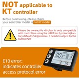 Fietscomputer LCD S866 voor E-bike & Scooter | 24-60V | Waterdicht | 33% Korting