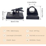 Fietscomputer LCD S866 voor E-bike & Scooter | 24-60V | Waterdicht | 33% Korting