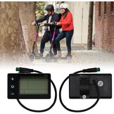 Fietscomputer LCD S866 voor E-bike & Scooter | 24-60V | Waterdicht | 33% Korting