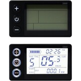 Fietscomputer LCD S866 voor E-bike & Scooter | 24-60V | Waterdicht | 33% Korting