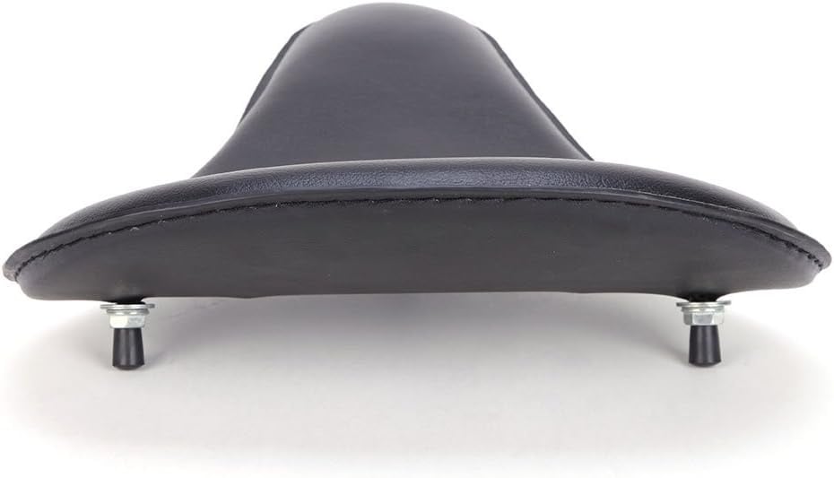 Kunstlederen Zadel met Veren en Beugel voor Custom Motoren | 34% Korting