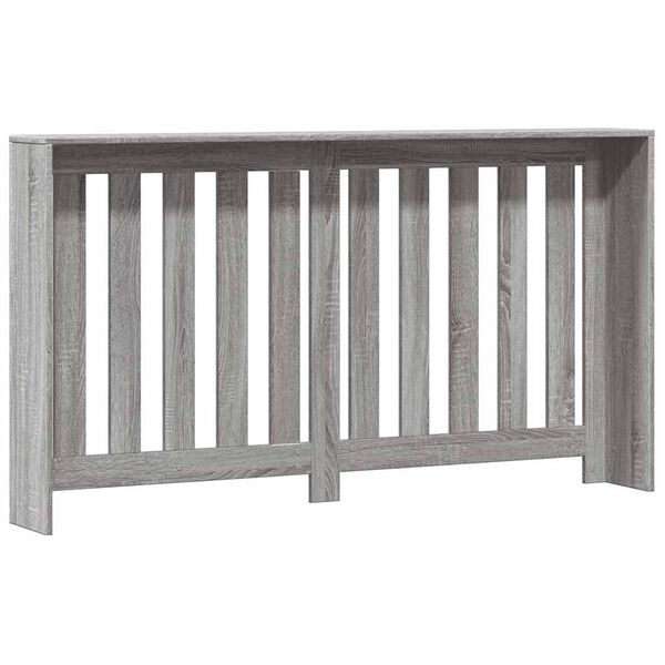 Radiatorombouw Hout Grijs Sonoma Eiken 149x20x82 cm - 29% Korting