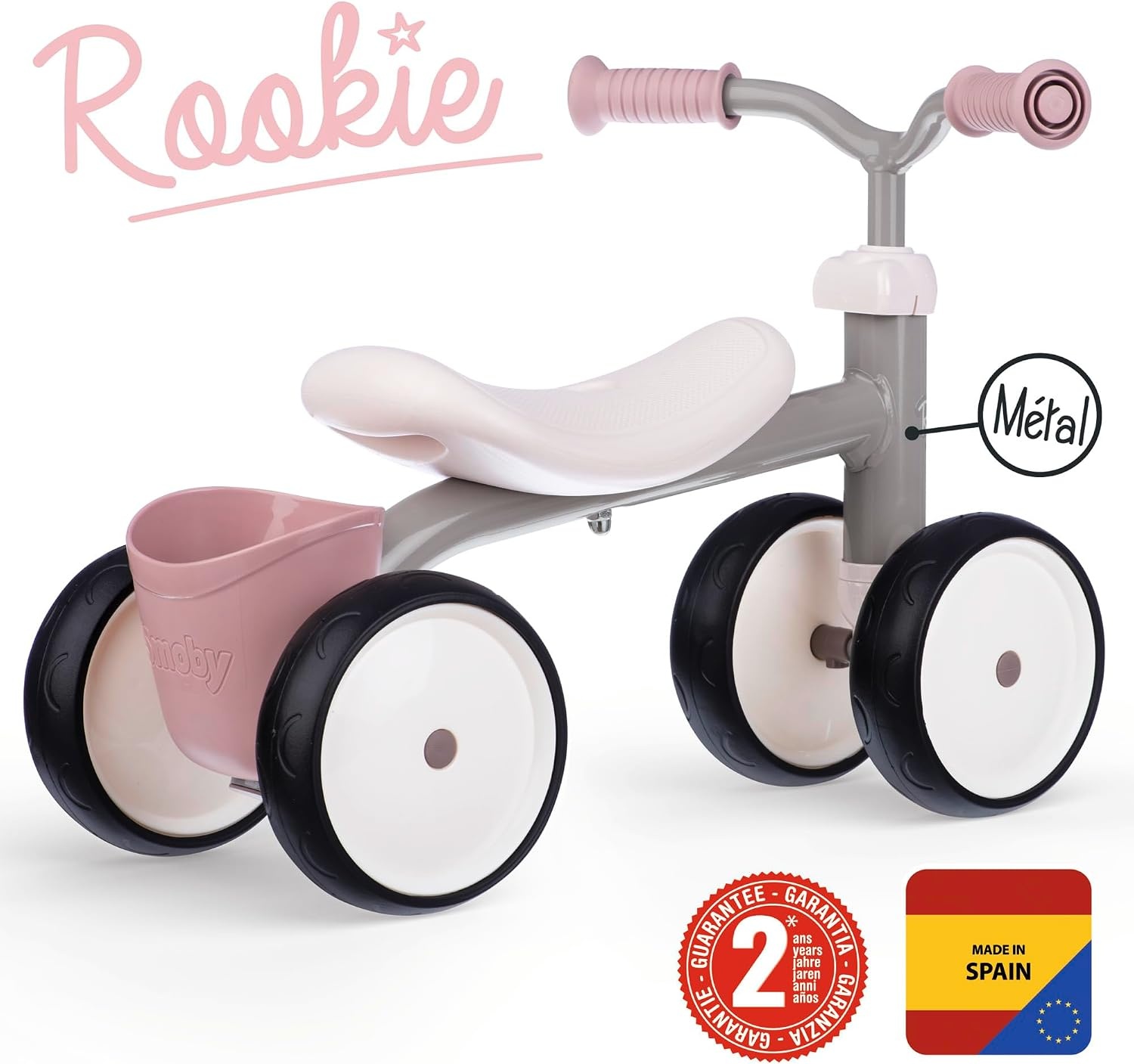Loopauto Roze - 53% Korting! - Vanaf 12 Maanden