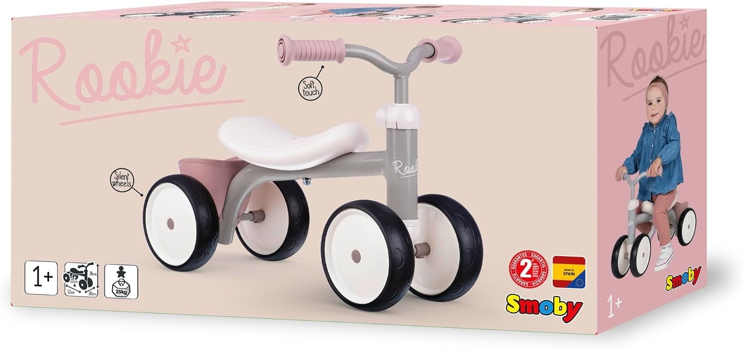 Loopauto Roze - 53% Korting! - Vanaf 12 Maanden