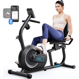 Ligfiets Hometrainer met 8 Weerstanden & Bluetooth - 35% Korting