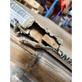 Houten Tuinbank met Tulpenpatroon - 123,5 cm - 54% Korting