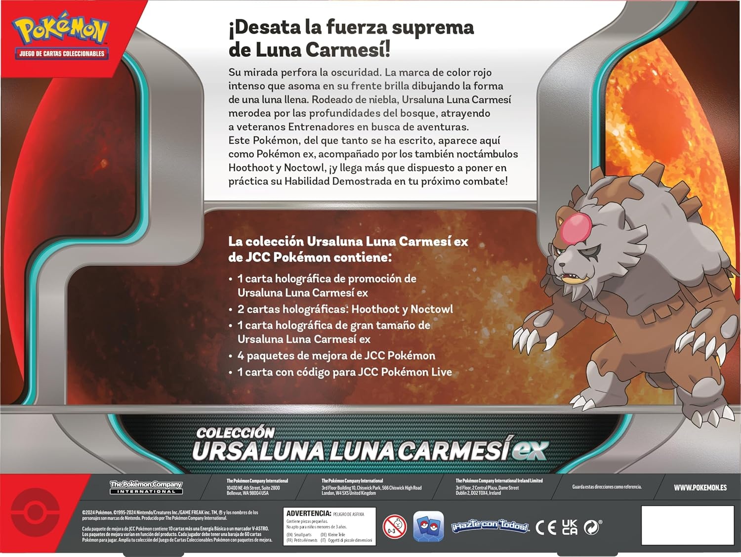 Pokémon Ursaluna Maan Purper Ex Collectie met 29% Korting!