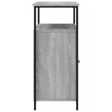 Dressoir 100x35x80 cm Grijs Sonoma Bewerkt Hout - 56% Korting