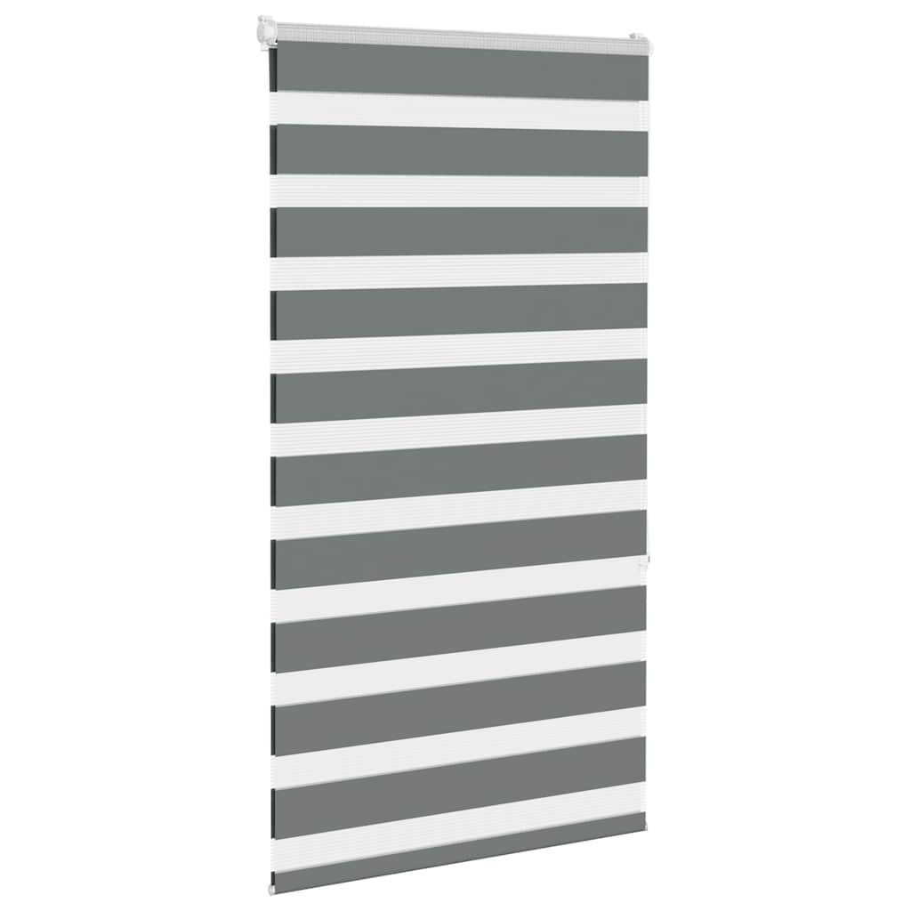 Donkergrijs Zebra Rolgordijn 90x150 cm - 28% Korting!
