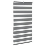 Donkergrijs Zebra Rolgordijn 90x150 cm - 28% Korting!
