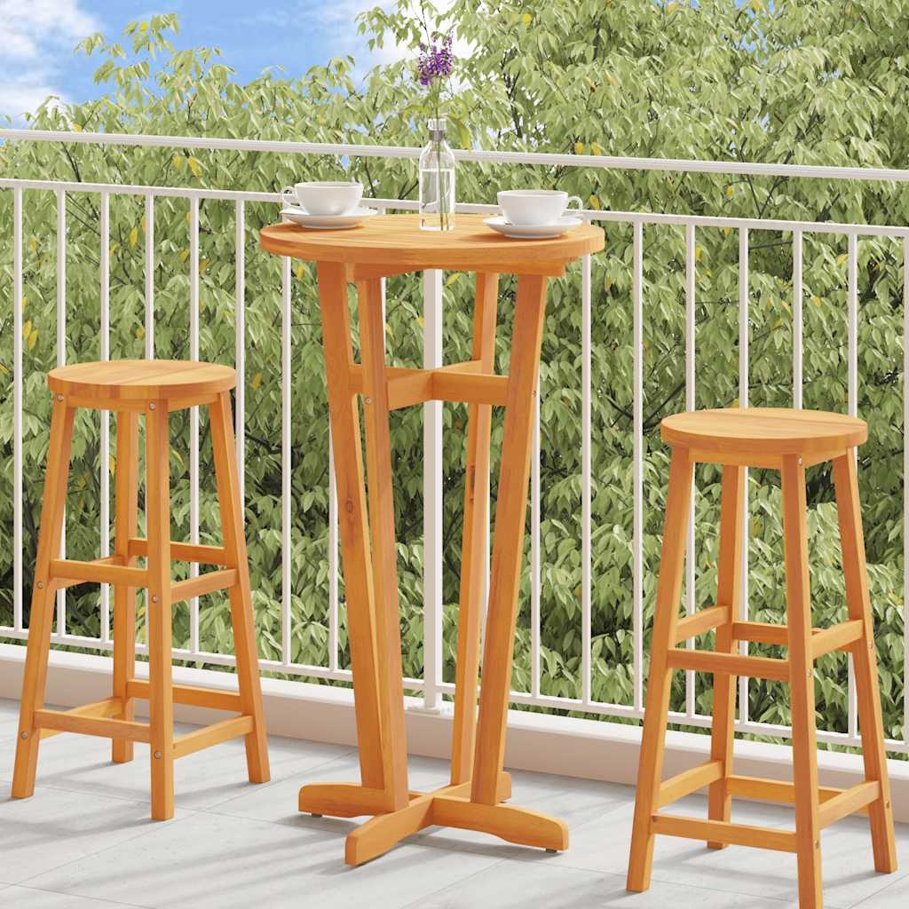 Tuin Bartafel Acaciahout Ø 60x105 cm - 34% Korting