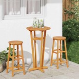 Tuin Bartafel Acaciahout Ø 60x105 cm - 34% Korting