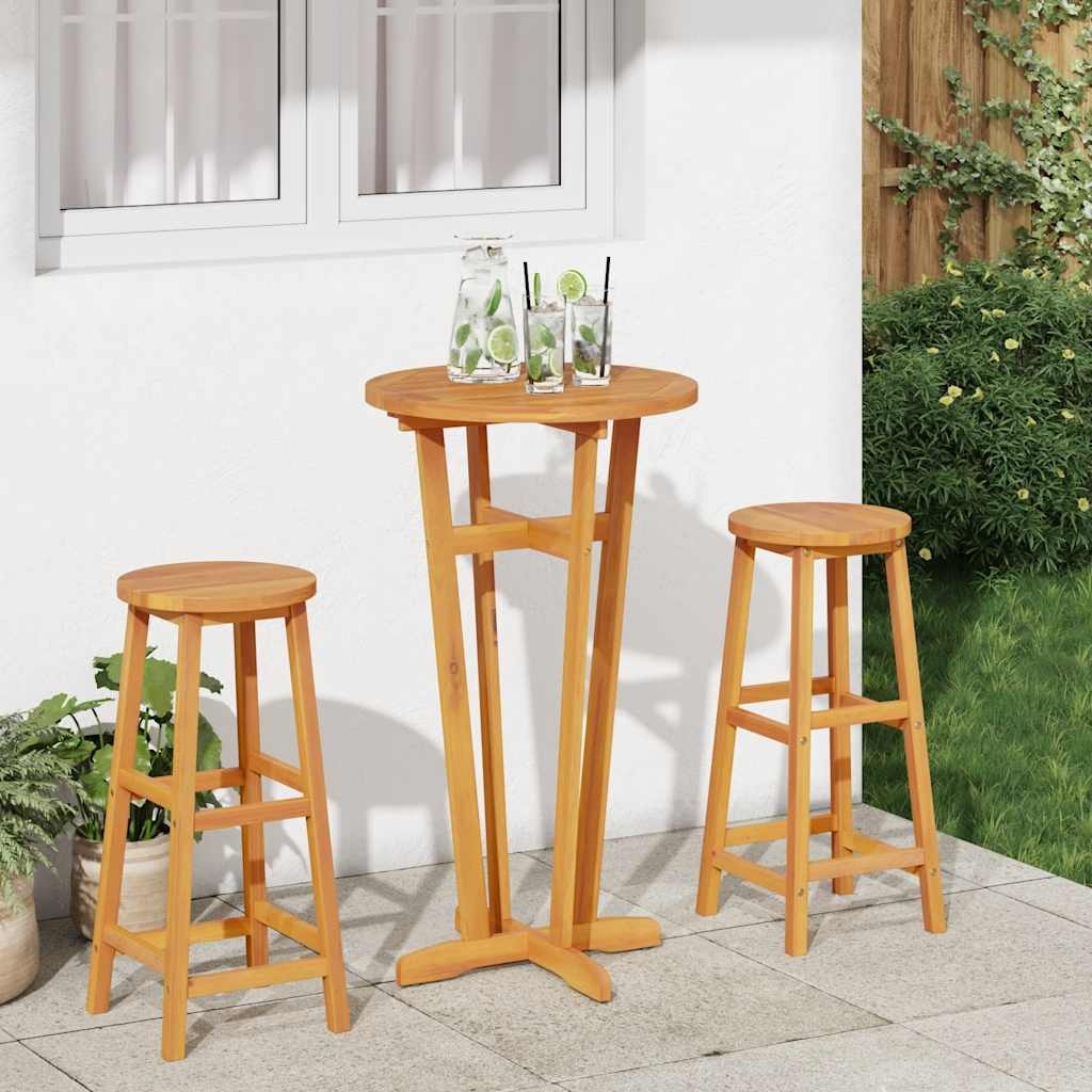 Tuin Bartafel Acaciahout Ø 60x105 cm - 34% Korting