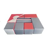 Grote Schuim Bouwblokken (11 Stuks) - Veelkleurig - 35% Korting