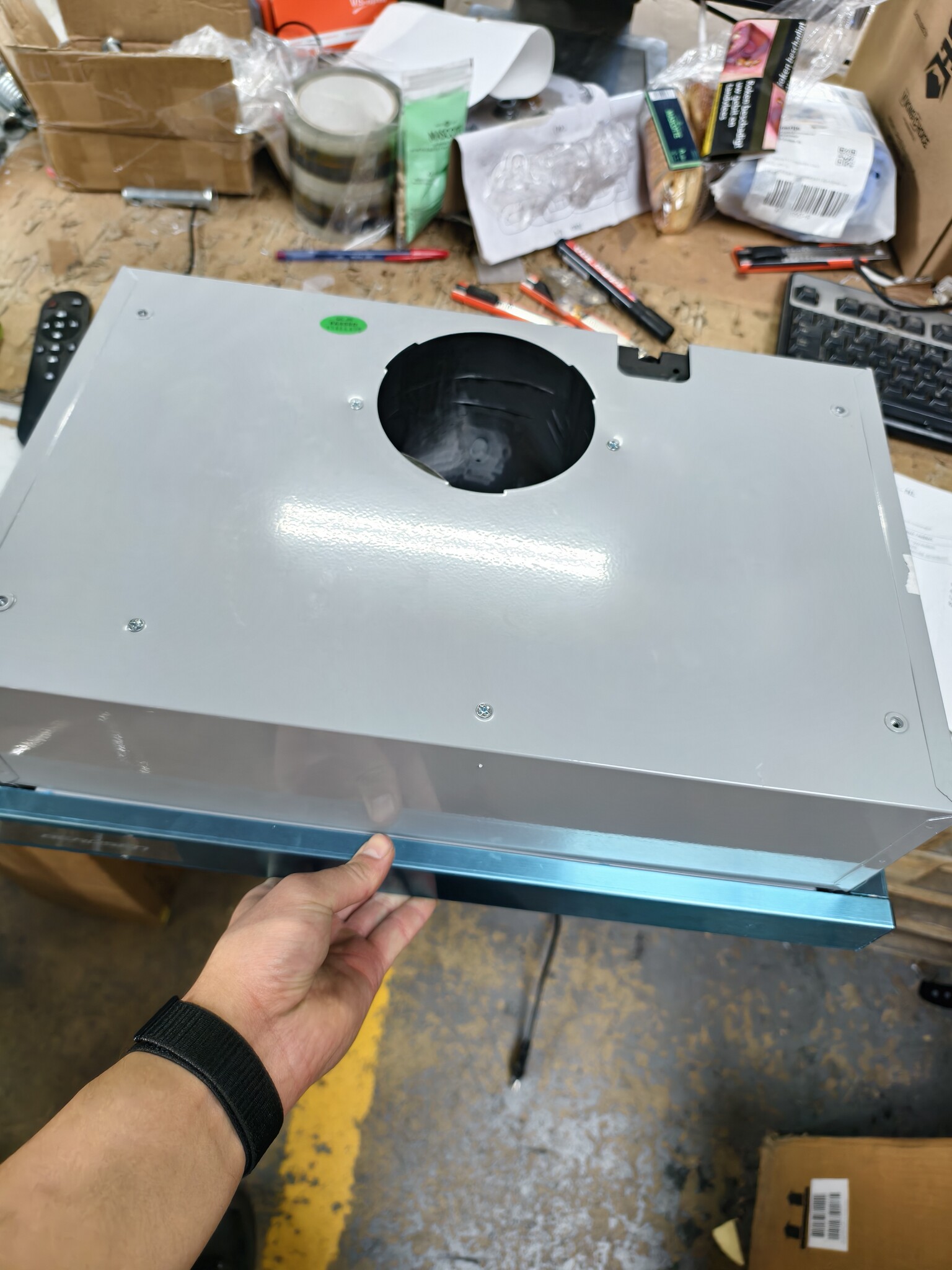 Telescopische Afzuigkap 50x16 cm RVS - 49% Korting