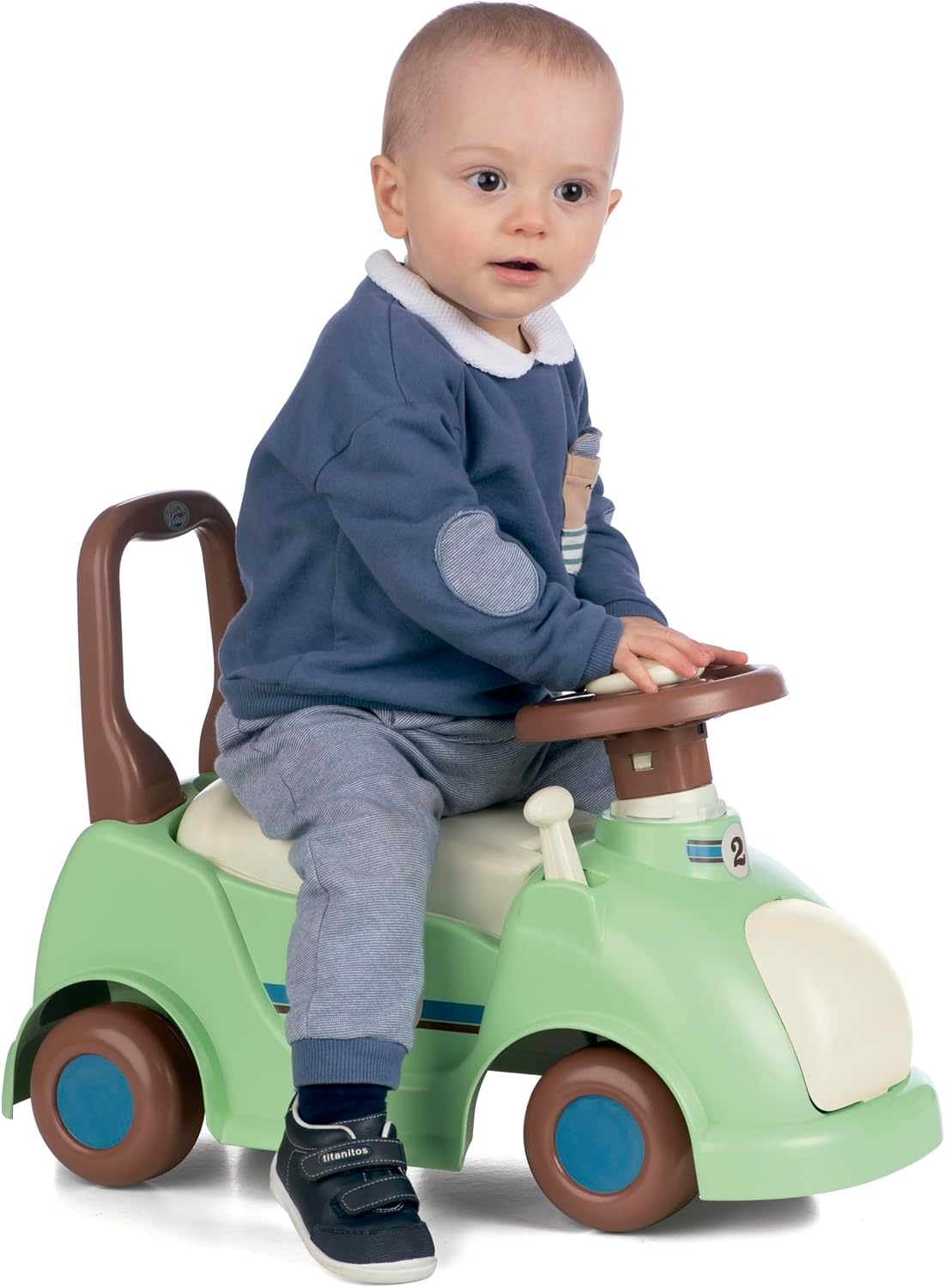 Chicos Vintage Sport Loopauto Blauw/Groen/Bruin - 33% Korting!