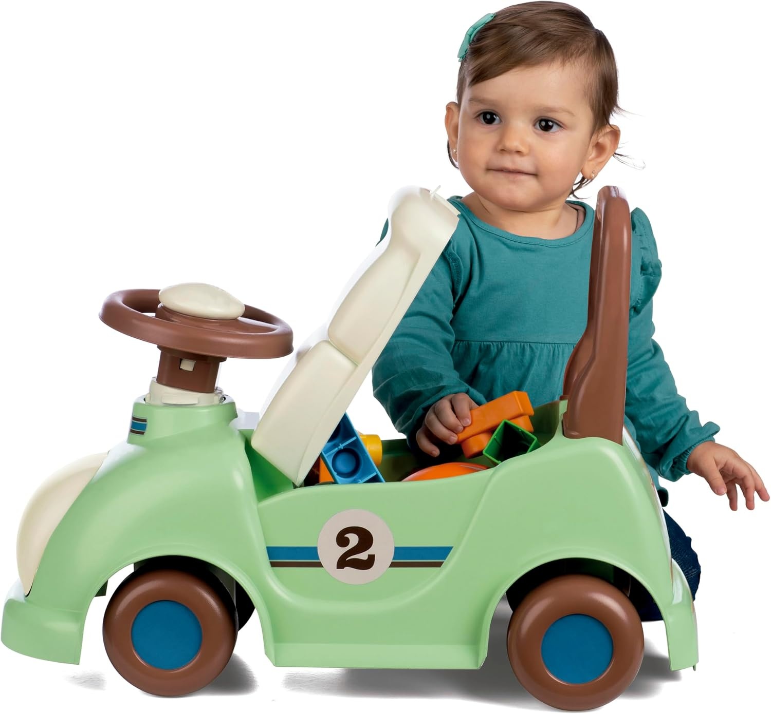Chicos Vintage Sport Loopauto Blauw/Groen/Bruin - 33% Korting!