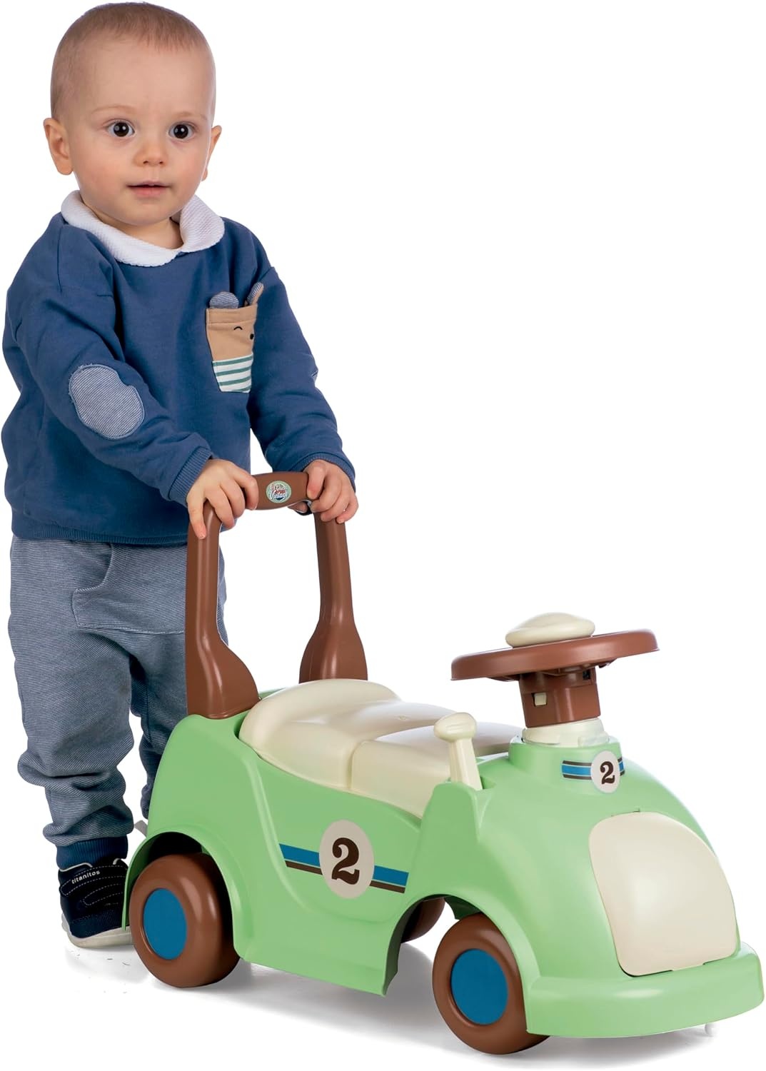 Chicos Vintage Sport Loopauto Blauw/Groen/Bruin - 33% Korting!