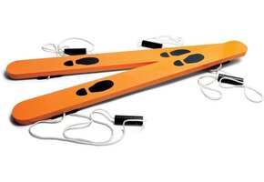 Houten loopski voor balans & coördinatie (90cm) - Bruin - 45% korting