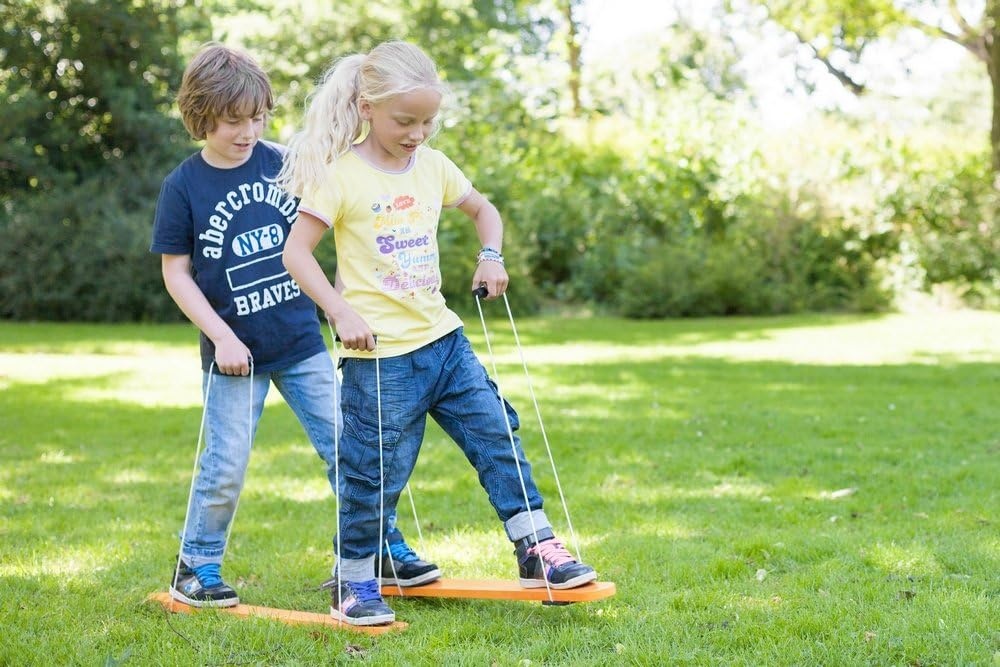 Houten LoopskiKinderen & Volwassenen - Balans Training - 33% Korting