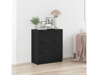 VidaXL Dressoir Zwart Bewerkt Hout - 34% Korting!