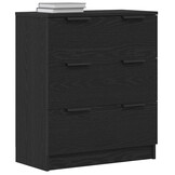 VidaXL Dressoir Zwart Bewerkt Hout - 34% Korting!