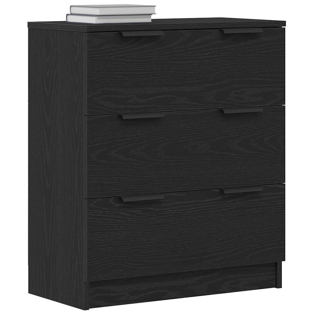 VidaXL Dressoir Zwart Bewerkt Hout - 34% Korting!