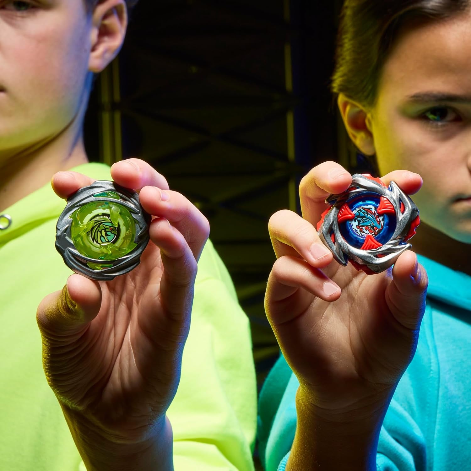 Beyblade X Drop Attack Battle Set - Blauwe Arena met 2 Tolsets - 29% Korting