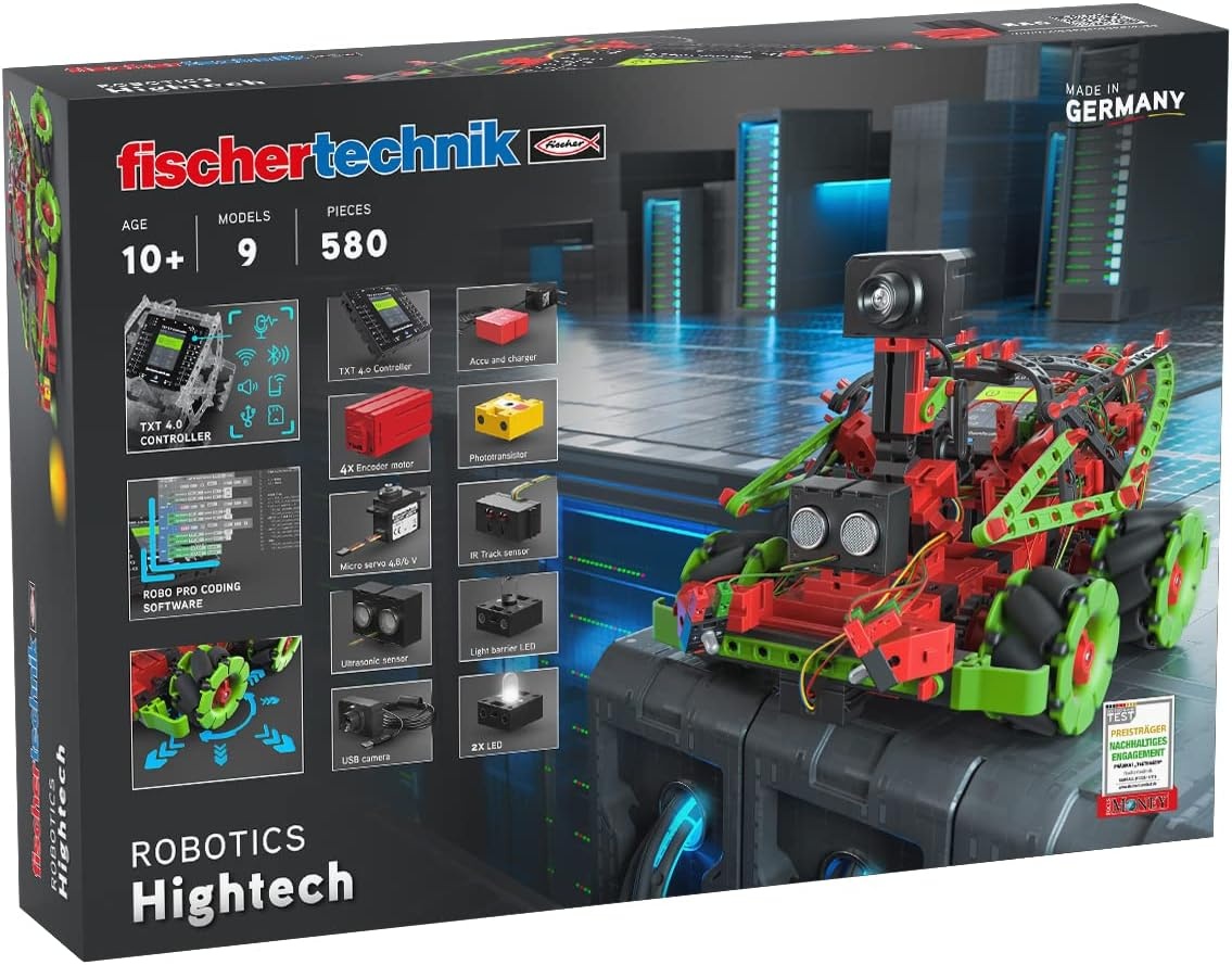 fischertechnik Smart Robots Max: Leer Programmeren & Bouwen (Vanaf 10 jaar, 35% Korting!)