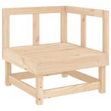 vidaXL Loungeset Grenenhout 3-Delig - 35% Korting