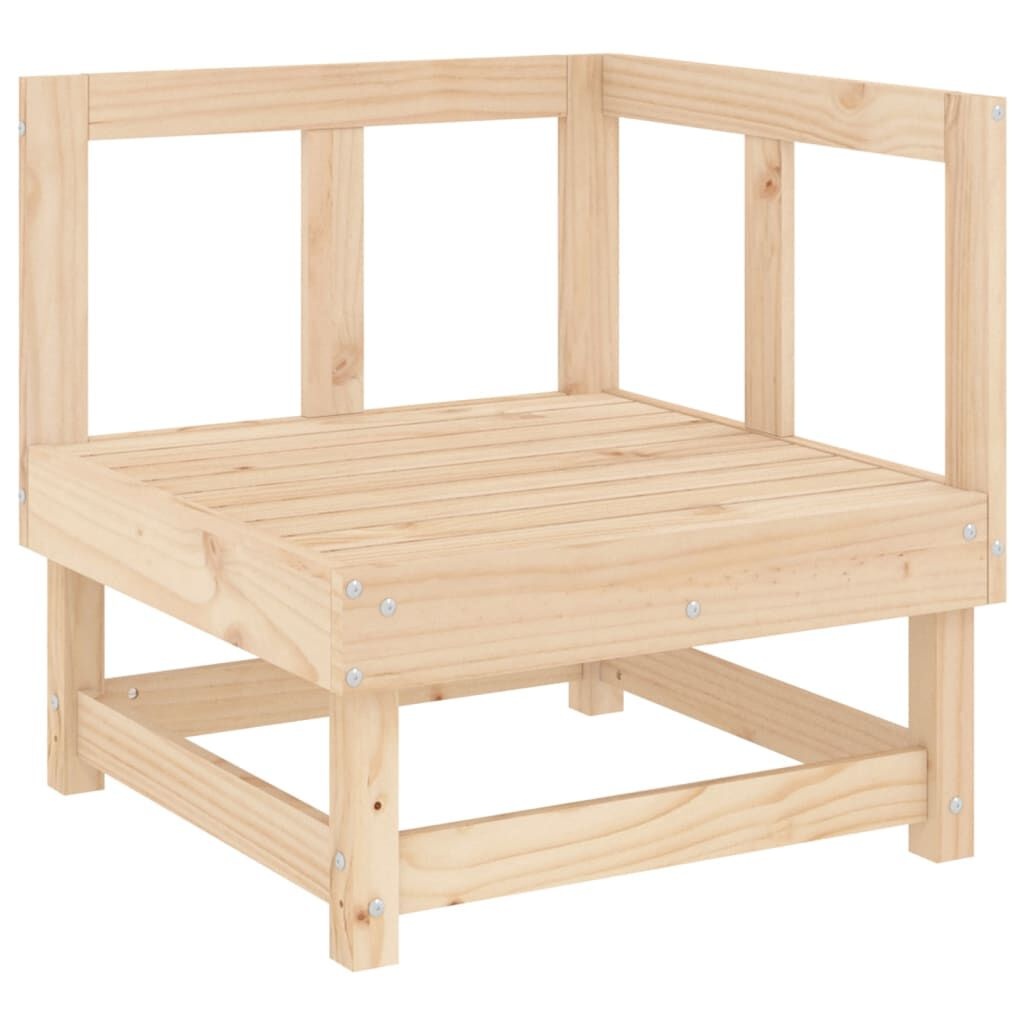 vidaXL Loungeset Grenenhout 3-Delig - 35% Korting