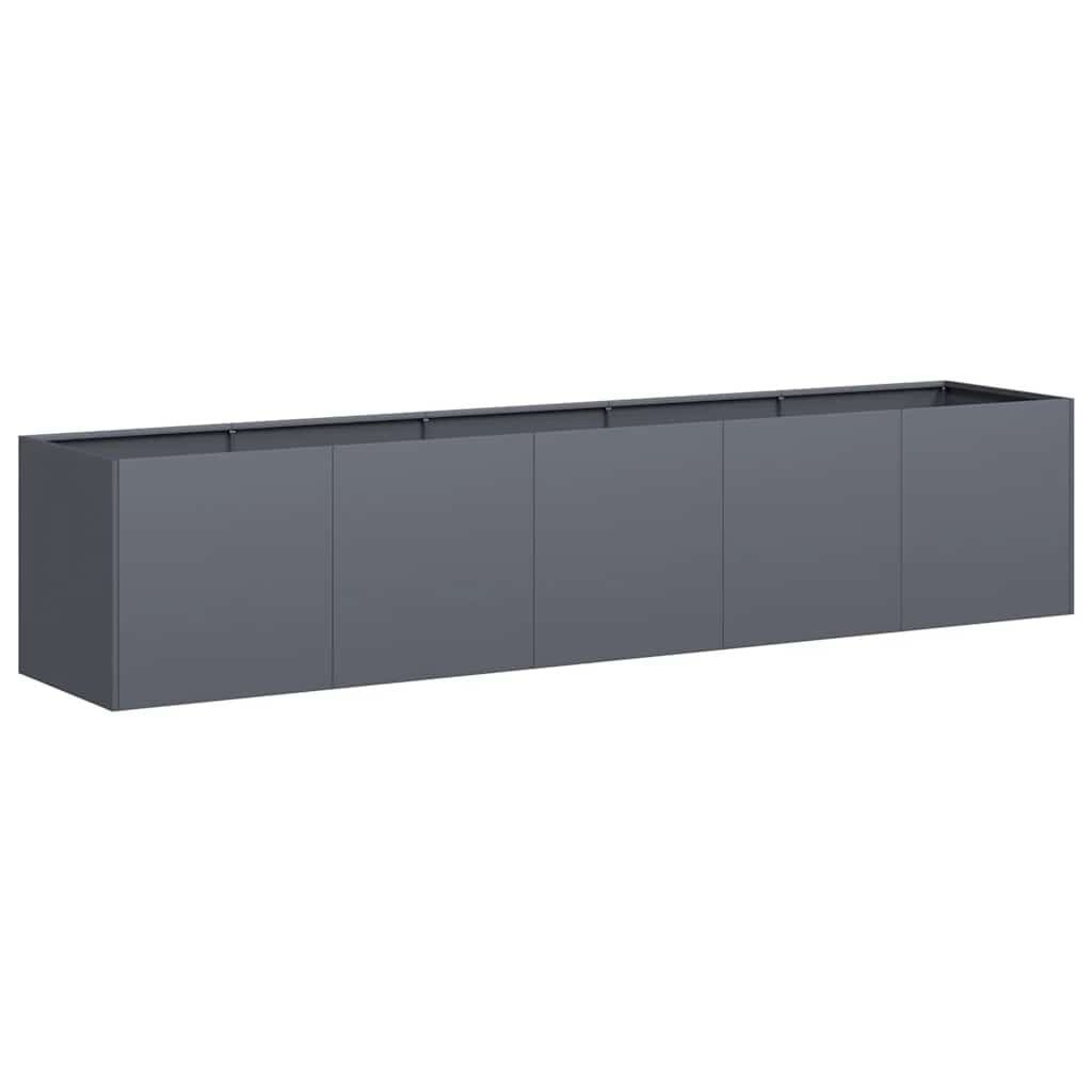 Plantenbak Staal Antraciet 200x40x40cm - 30% Korting