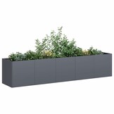 Plantenbak Staal Antraciet 200x40x40cm - 30% Korting